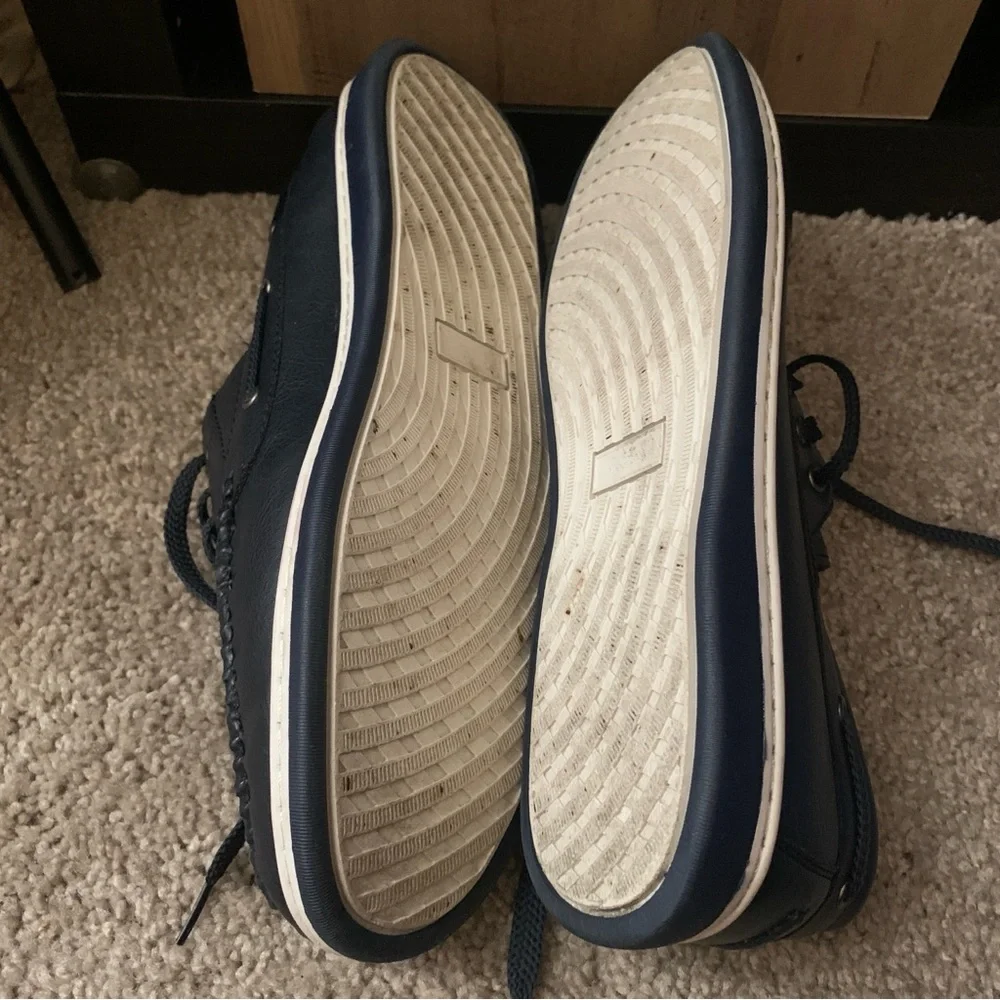 X-ray ultimate comfort Men's Navy Boat Shoes size 11